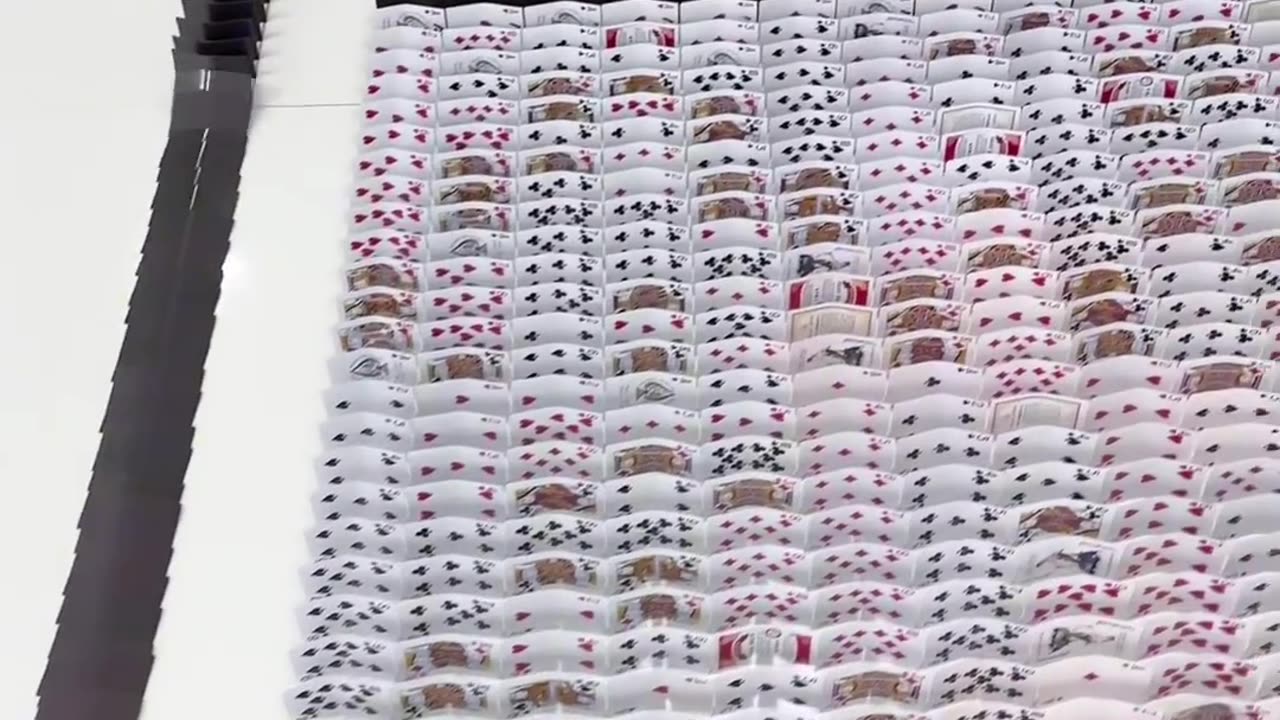 Domino effect 🃏 satisfying? Favorite ?