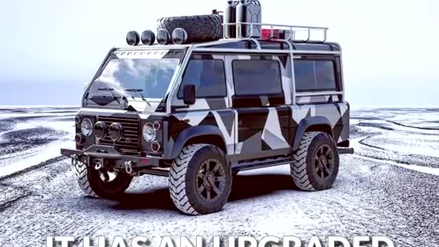 Land rover defender 4x4 van modification