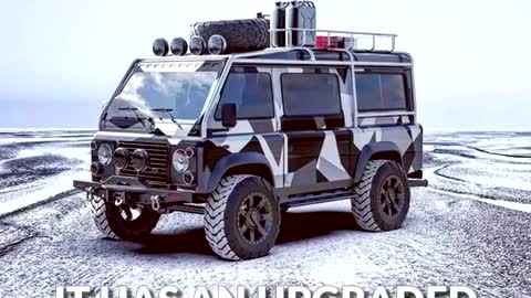 Land rover defender 4x4 van modification