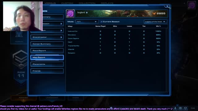 starcraft2 zerg v terran on moondance another stupid defeat..