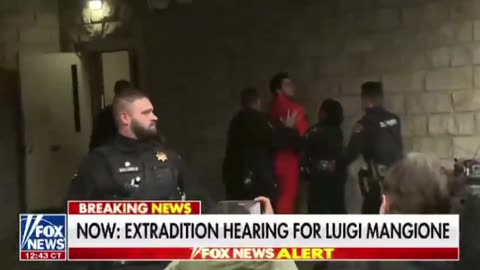 Luigi Mangione Struggles With Police As He Yells "completely out of touch" and "unjust"