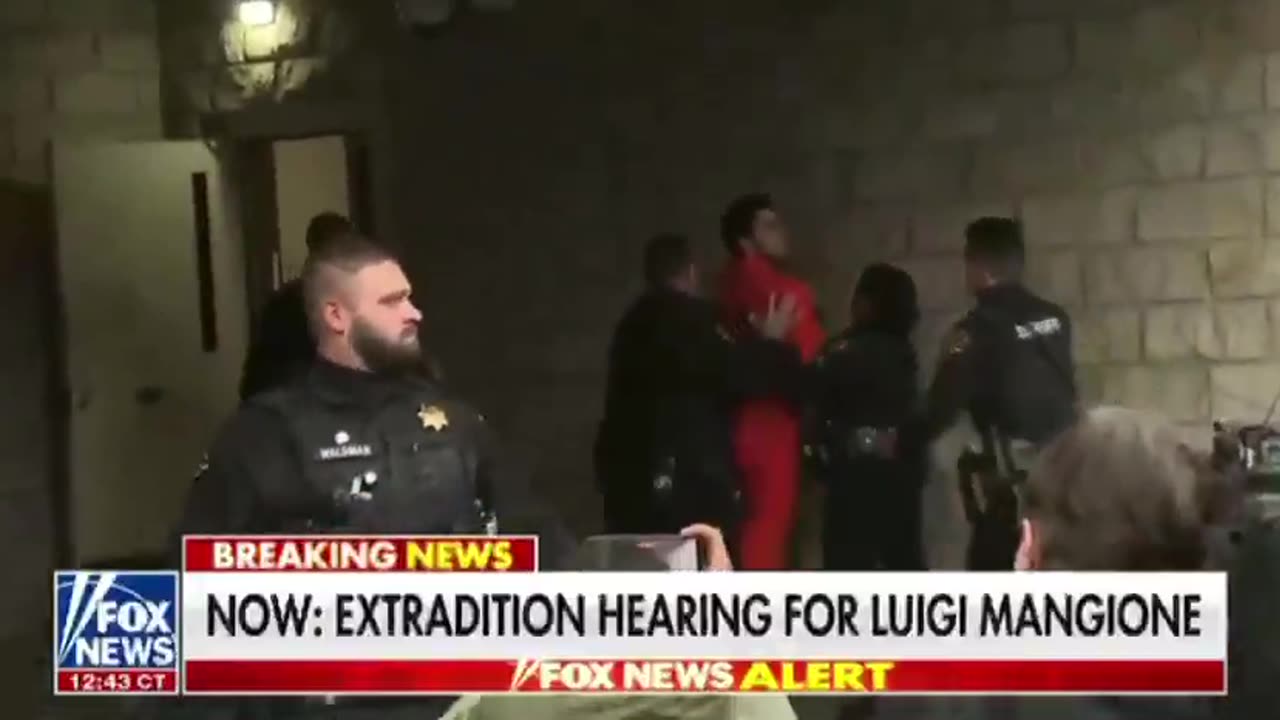 Luigi Mangione Struggles With Police As He Yells "completely out of touch" and "unjust"