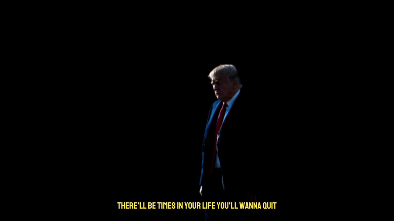 Never Give Up - Donald Trump