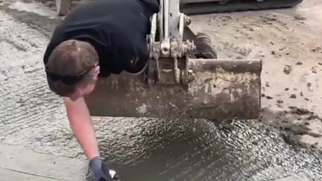 Perfect concrete finish