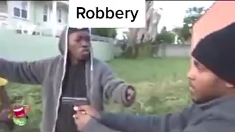 Robbery, gone wrong.
