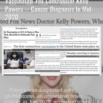Fact Check: COVID-19 Vaccine Did NOT Cause Death Of 'Vaccinated' Fox Contributor Kelly Powers