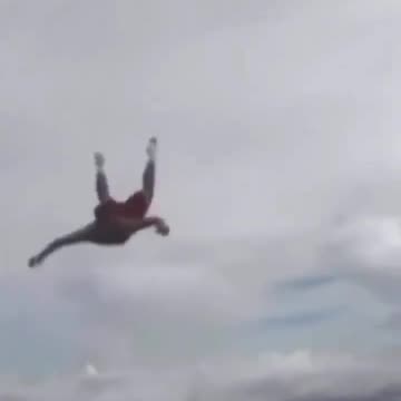 Skydiving without a parachute
