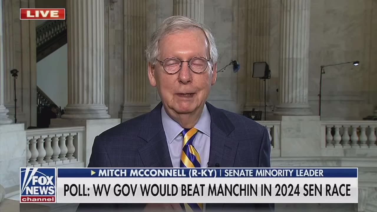 Mitch McConnell comes out cheerleading for Ukraine. He’s ready to send them more money.