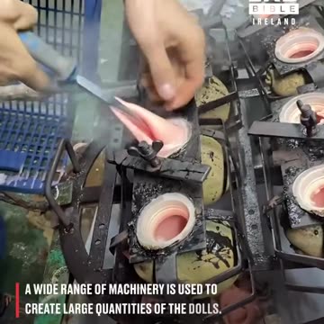 Behind the scenes making toy dolls