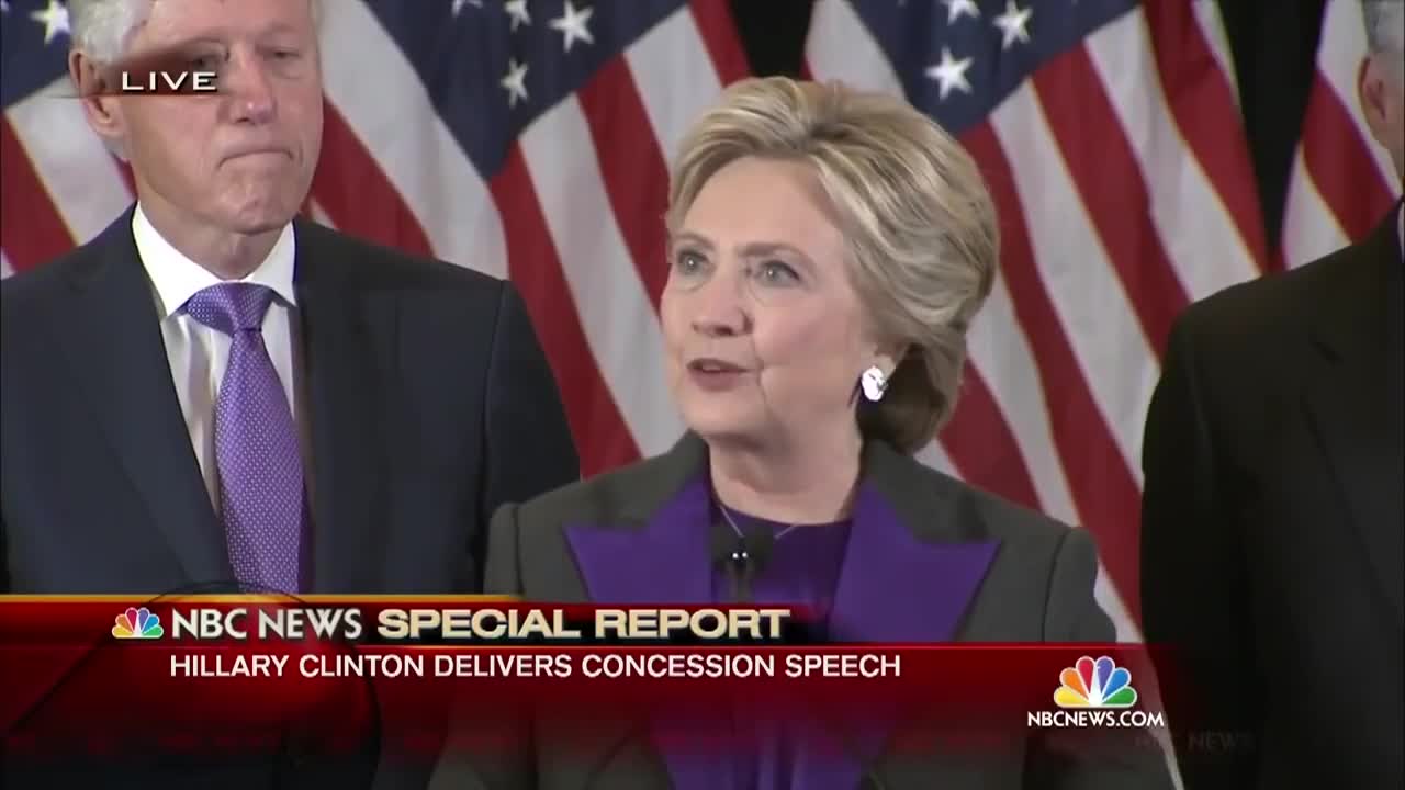 Hillary Clinton's Full Concession Speech