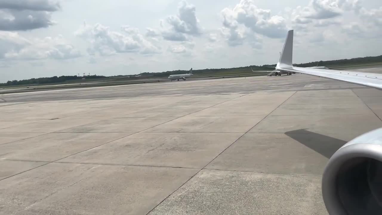 American 737-800 Takeoff out of Charlotte, Inflight, Firm Landing at New York JFK