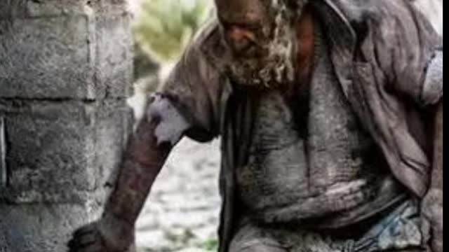 The world's dirtiest man, a man ded to Take shawer