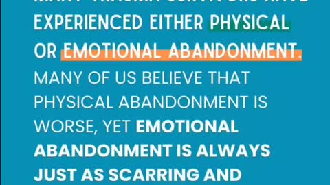 The parts of the Trauma Cycle