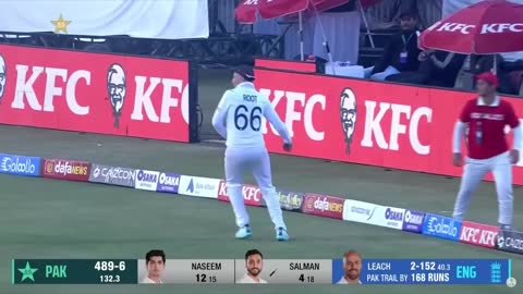 Salman Ali Agha's Aggressive Fifty Pakistan vs England 1st Test Day 4 PCB MY2T