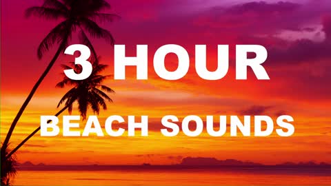 3 hours beach sounds