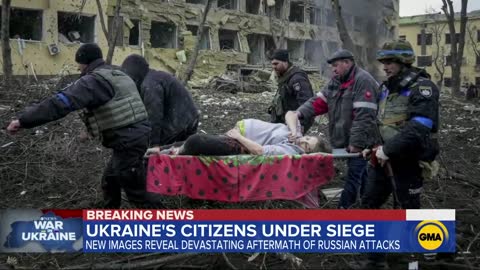 Kyiv under fire as Russian forces close in on Ukraine capital l GMA