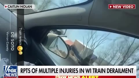 Reports of multiple injuries- Wisconsin train derailment