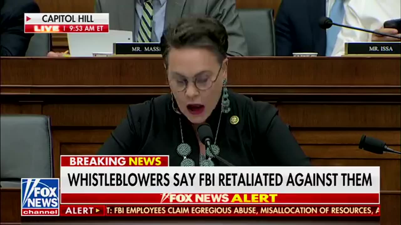 Rep. Hageman: "The leadership of the FBI and the DOJ are corrupt. I will name names