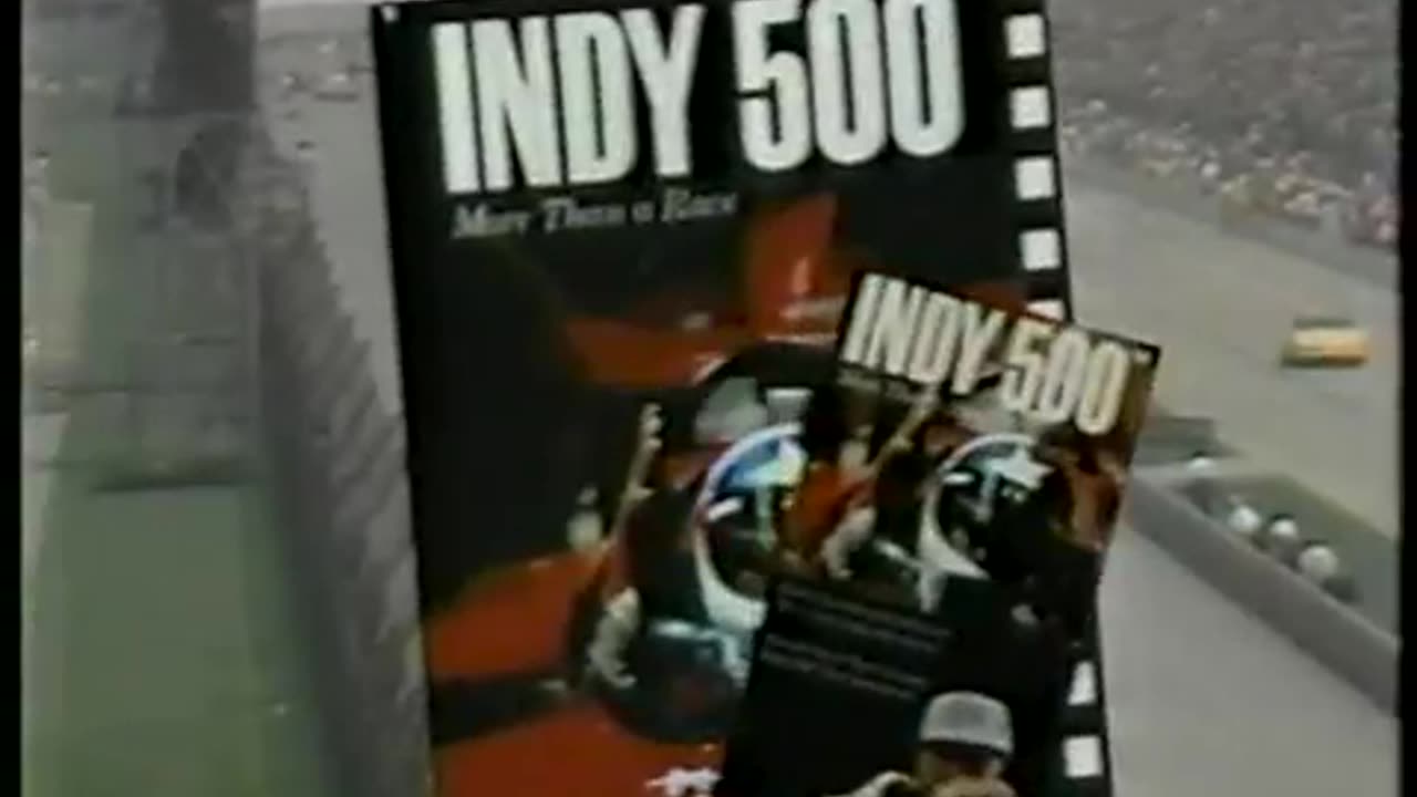 June 1987 - Ad for Tom Carnegie's 'Indy 500: More Than a Race'