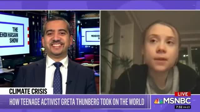 Greta Thunberg reconoce en esta entrevista que el cambio climático no existe