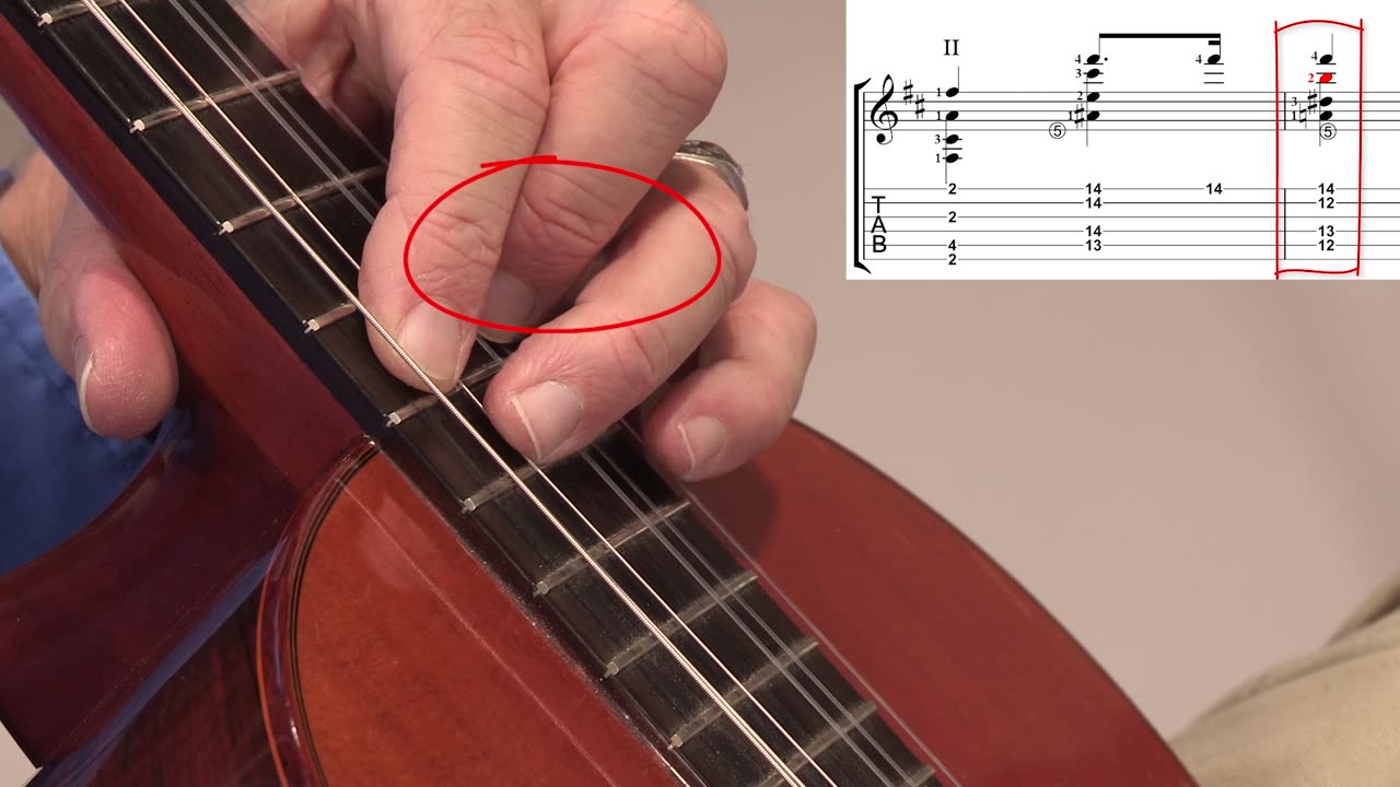 Tech Tip Collapse Left-Hand Tip Joints Video #3: Andante Religioso from La Catedral (Barrios)