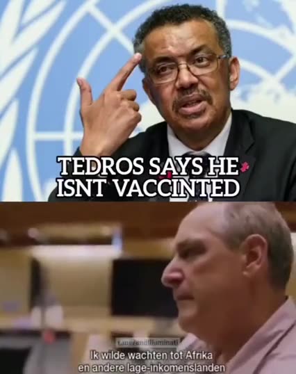 TEDROS GASLIGHTS 🌐 #covidiocracy