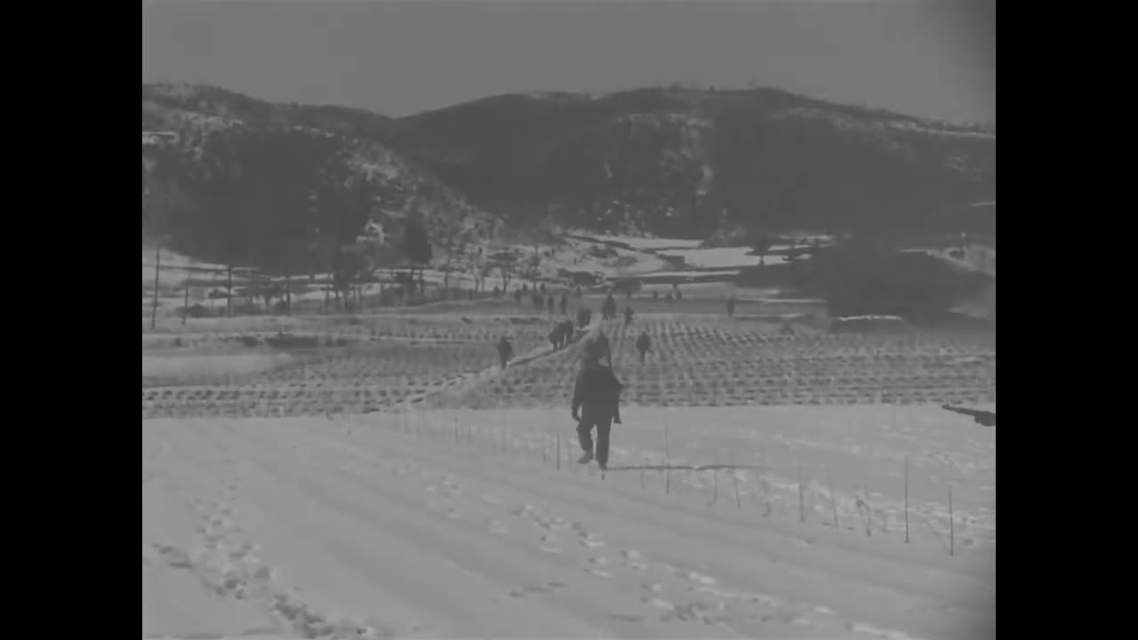 Video of the Korean War from 1950