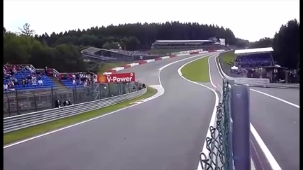 Formula 1 Pure V8 Engine Sound Spa Francorchamps 2009 F1