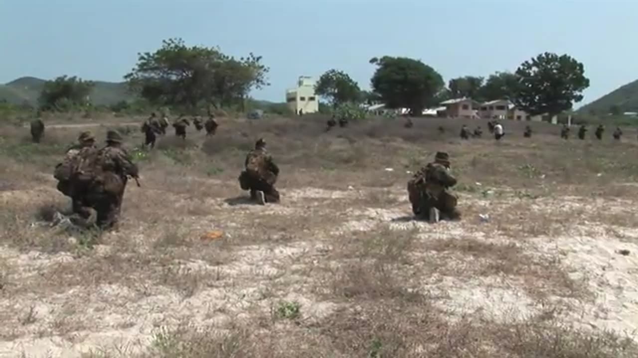 Marines conduct boat raid