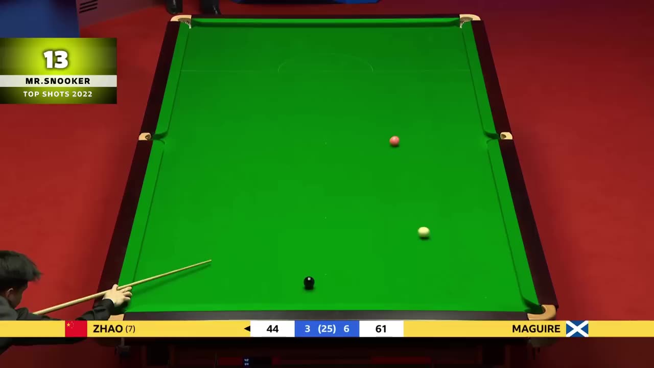 40 Best Snooker Shots | 2022 TRIPLE CROWN