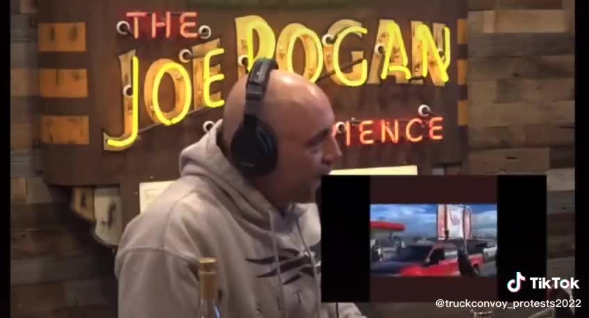 Joe Rogan talking about the Canadian Trucker Convoy