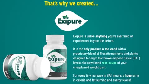 EXIPURE EXIPURE Supplement WARNING AND ALERT Exipure Weight Loss Supplement Exipure Review