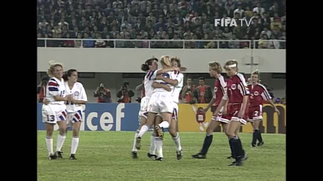 1991 WOMEN'S WORLD CUP FINAL Norway 1-2 USA