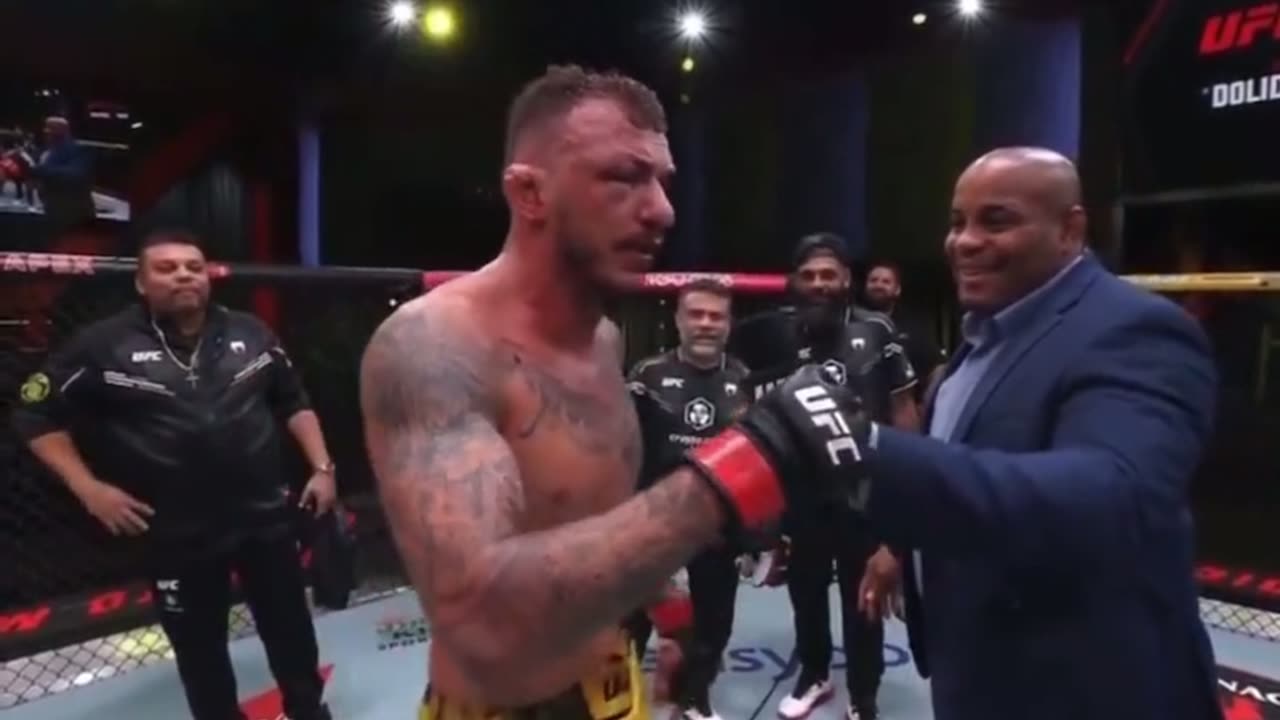 Immigrant ufc fighter victory speech to america