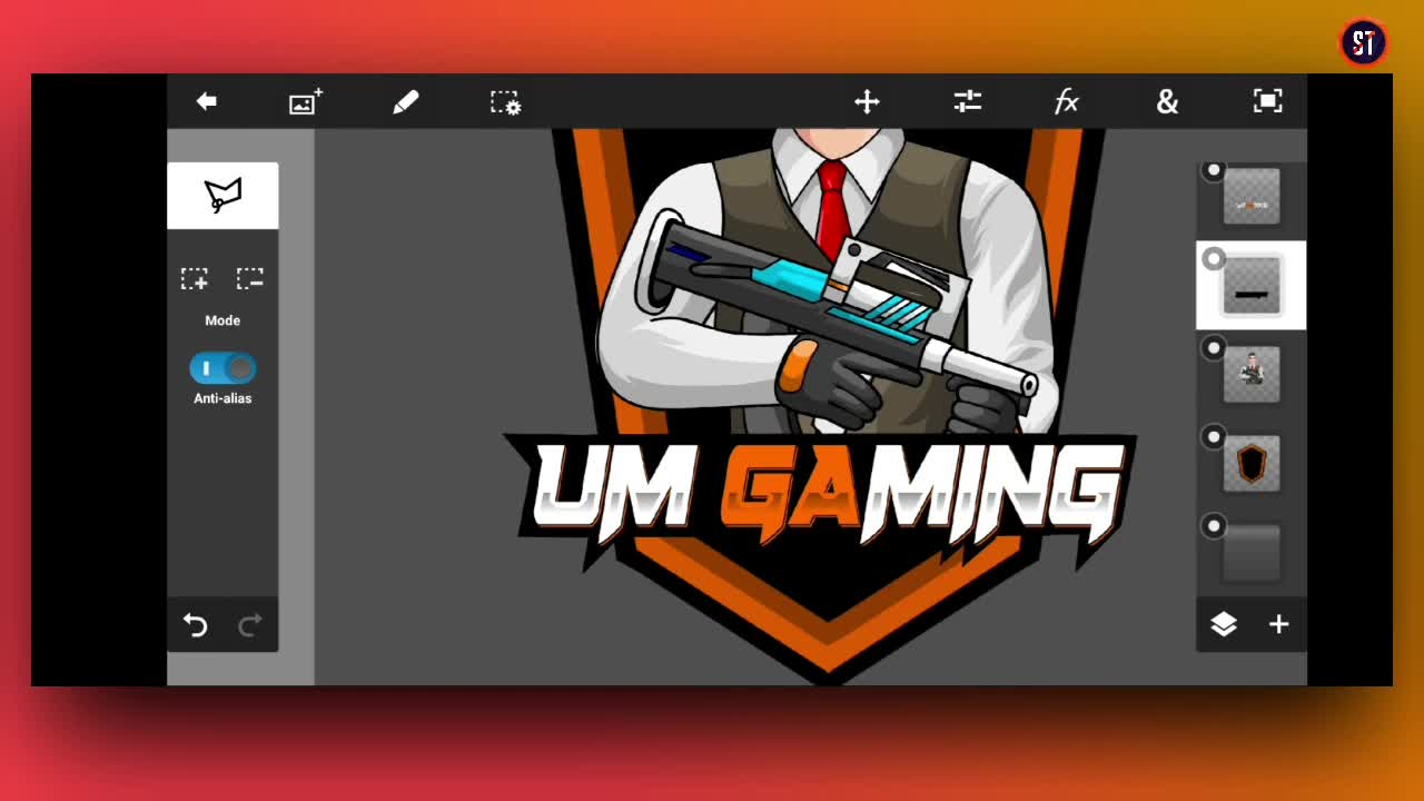 Make This Insane 🔥 Gaming Logo For Your YouTube channel