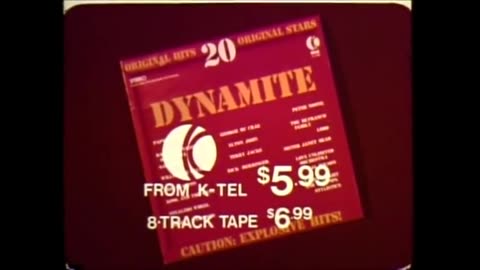 1974 - For $5.99 K-tel Presents an LP Full of 'Dynamite'