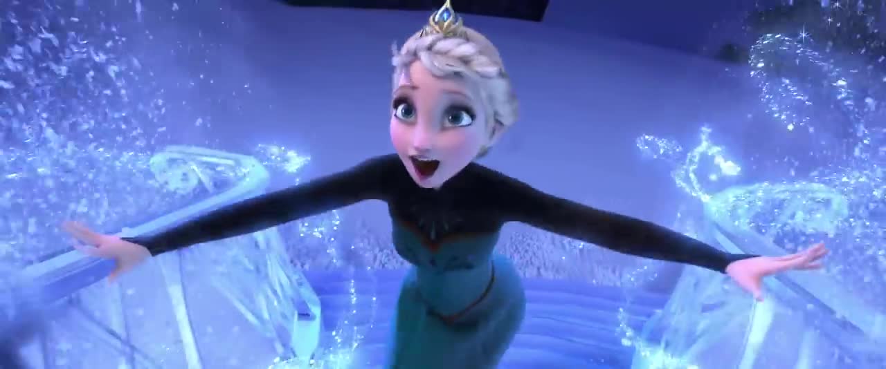 Disney's Frozen 'Let It Go' Sequence Performed by Idina Menzel