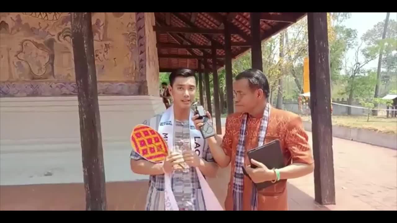 Thai News agency interview - MISTER GLOBAL LAOS