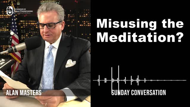 “Misusing the Meditation?” | Sunday Conversation 1/8/2023