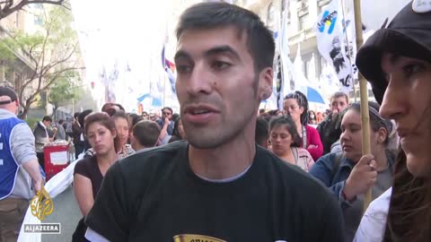 Argentina Loyalty Day: Thousands celebrate Peronist party