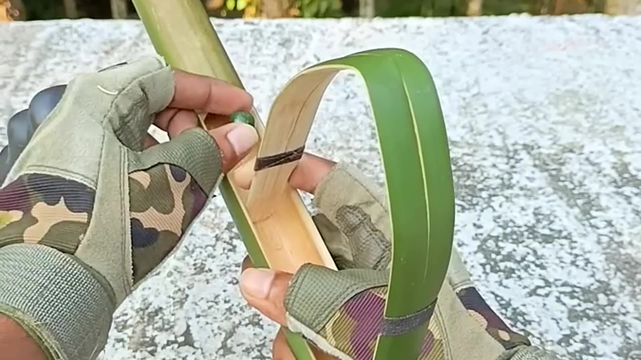 New Slingshots with Bamboo