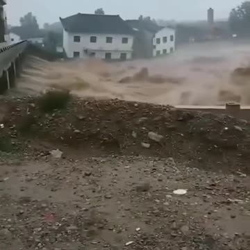 Dangerous flooding and mudslides swapt away the house