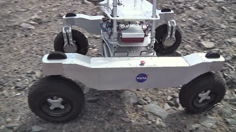 Rover Searches California Desert for Water to Simulate Future Lunar Missions