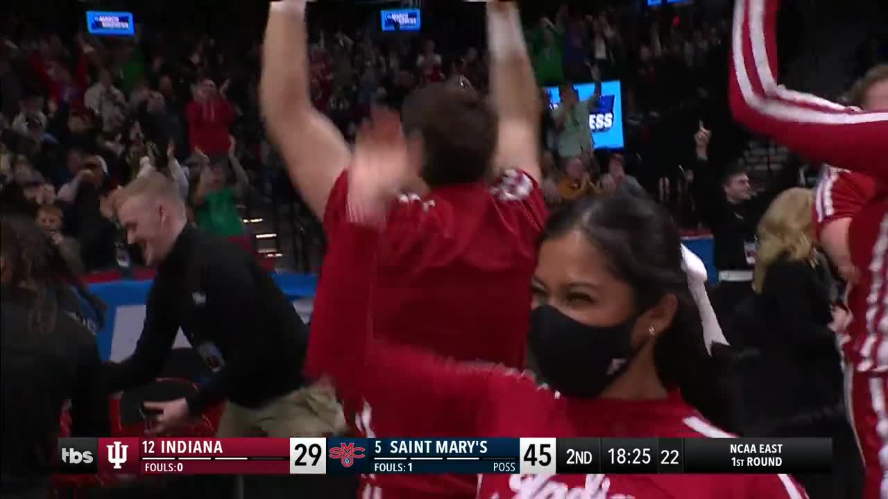 Indiana Cheerleader Saves the Day in Opening Round of March Madness