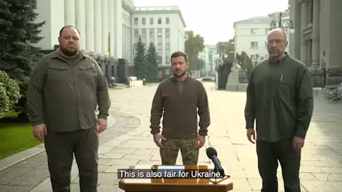 Zelenskiy declares that Ukraine is "signing" an application to join NATO