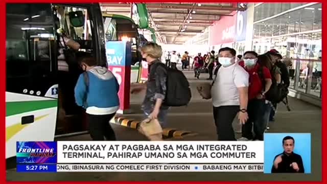 Mga pasahero, stranded sa bus terminals dahil sawindow hours ng provincial buses