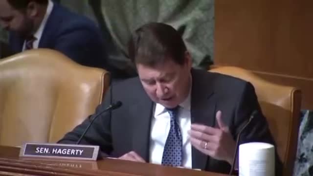 Sen Hagerty Questions Jennifer Granholm About Hunter Biden