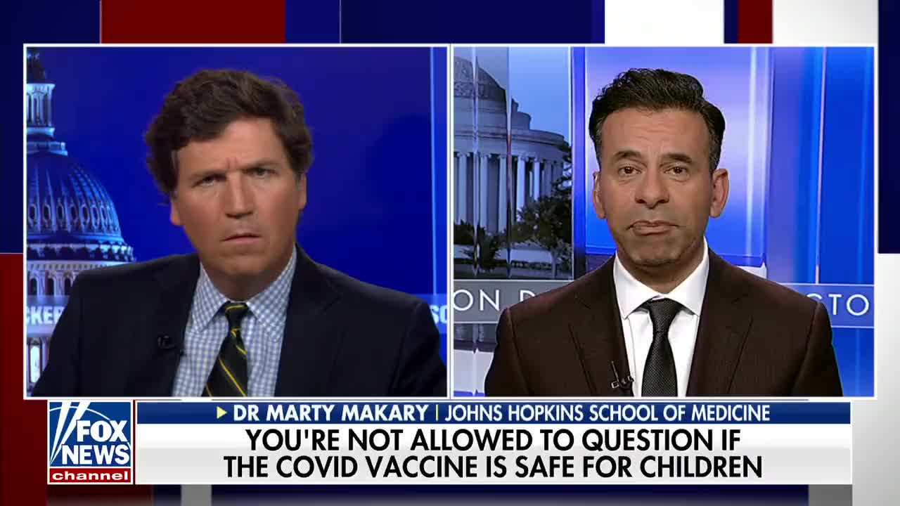 Tucker: CDC Could Make Covid Vax Mandatory for Kids