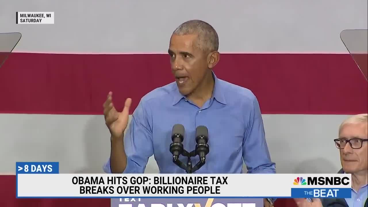 Obama Torches Trump Republicans In Massive MAGA Takedown