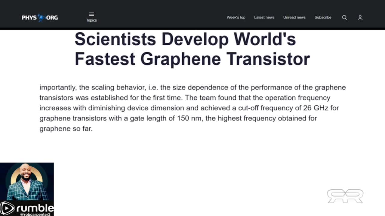 5G Powered Graphene Based Nano-Tech in the Pfizer Vaccine